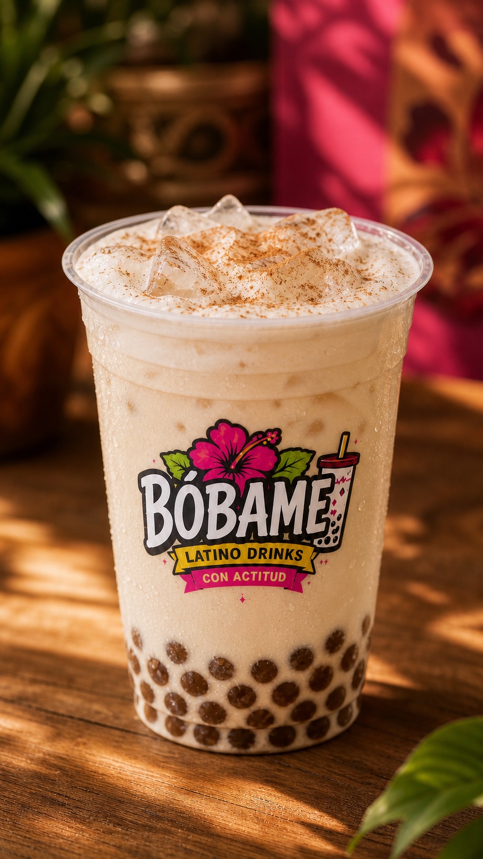 Horchata con Perlas de Bóbame